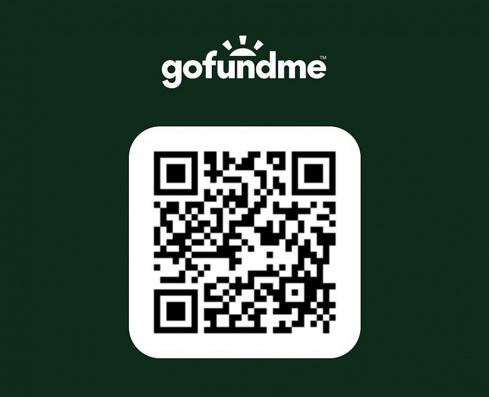 QR code to donate